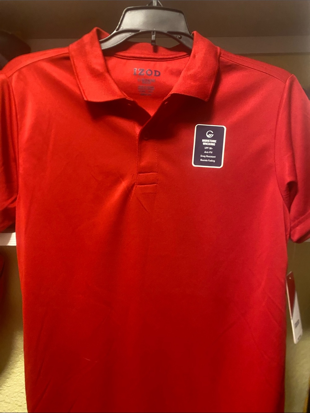 Izod Red Men’s Performance Polo